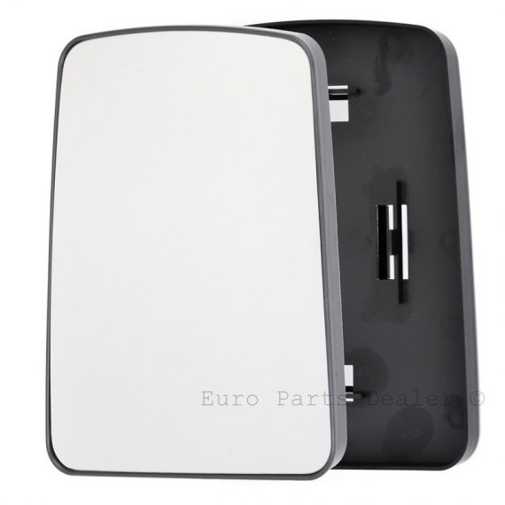 Left side wing door mirror glass for Renault Master, Renault Trafic, Vauxhall Movano