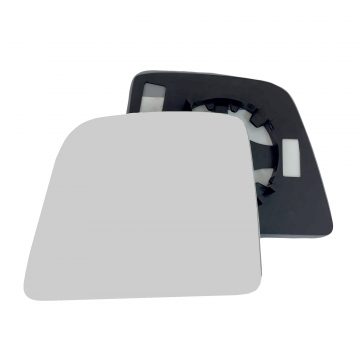 Left side wing door mirror glass for Ford Transit Connect