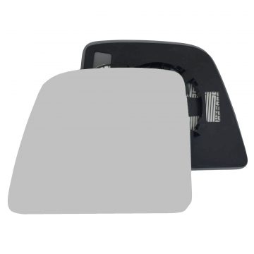 Left side wing door mirror glass for Ford Transit Connect