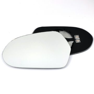 Left side wing door mirror glass for Audi A6
