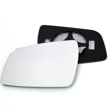 Left side wing door mirror glass for Vauxhall Zafira