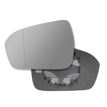 Left side blind spot wing mirror glass for Ford Mondeo