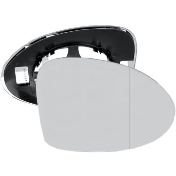 Right side wing door blind spot mirror glass for Renault Thalia