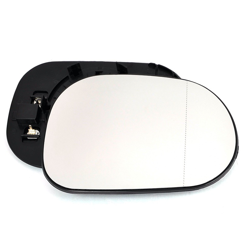 Less4spares Wing Mirror Glass Left Side Compatible With Mercedes Benz M-Class 1998-2001 CLIP-ON Heated Passanger Near Side N/S with Blind Spot 