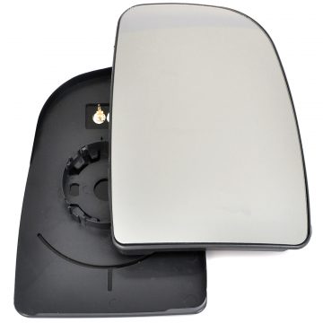 Right side wing door mirror glass for Citroen Relay, Fiat Ducato, Peugeot Boxer