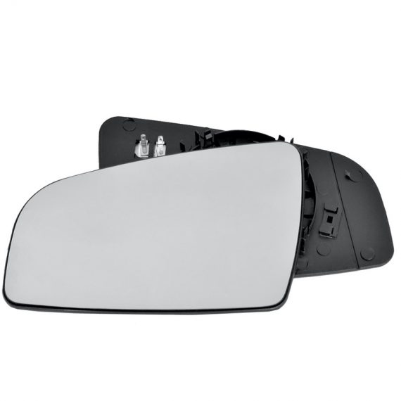 Left side wing door mirror glass for Vauxhall Zafira
