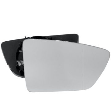Right side wing door blind spot mirror glass for Seat Leon