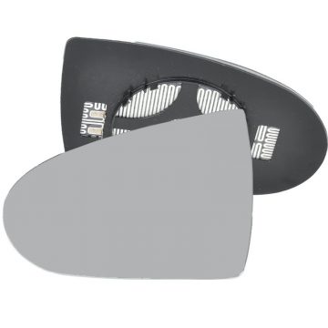 Left side wing door mirror glass for Mitsubishi Colt