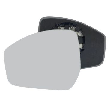 Left side wing door mirror glass for Jaguar F-Pace, Land Rover Discovery Sport, Land Rover Range Rover Evoque