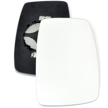 Right side wing door mirror glass for Citroen Dispatch