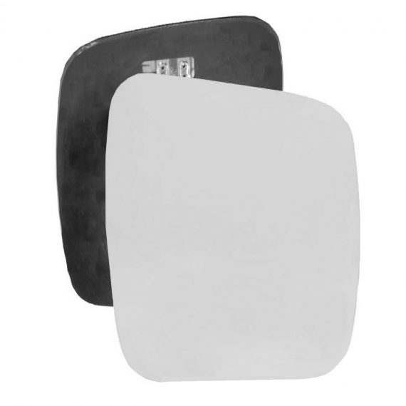 Right side wing door mirror glass for Fiat Fiorino