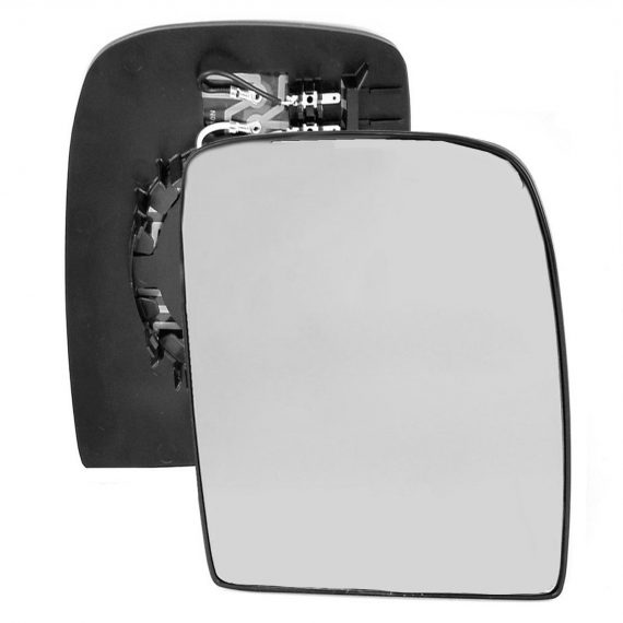 Right side wing door mirror glass for Citroen Dispatch