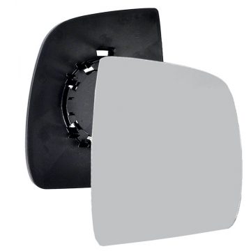 Right side wing door mirror glass for Fiat Doblo, Vauxhall Combo