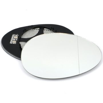 Right side wing door blind spot mirror glass for Mini Hatchback